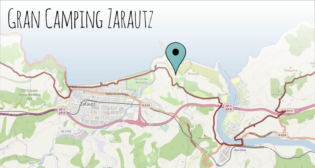 JakobswegHerbergen Gran Camping Zarautz